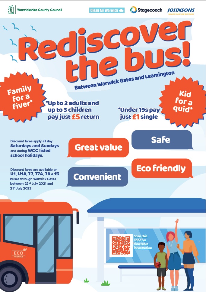Rediscover the Bus Poster